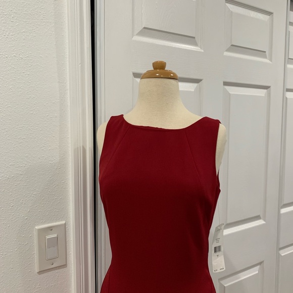 Ralph Lauren red dress size 4 - Picture 2 of 4